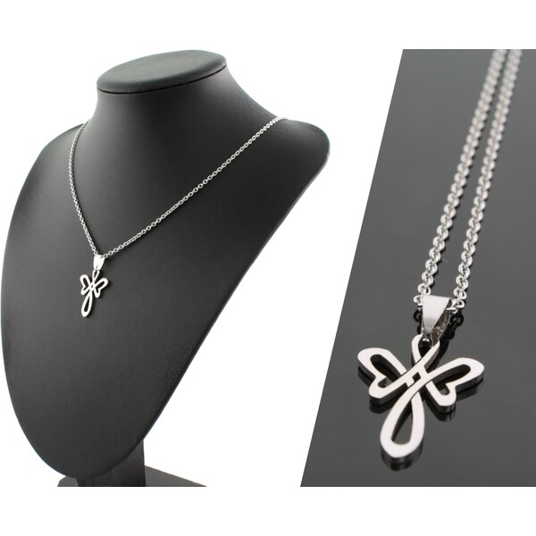 CITY STORM Retiazka s príveskom anjel v tvare krížiku 66889204