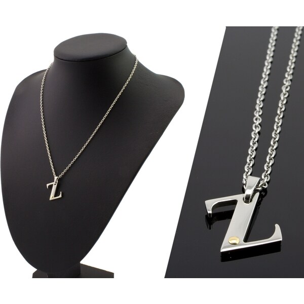 CITY STORM Retiazka s príveskom písmeno Z so zlatým očkom 66889274