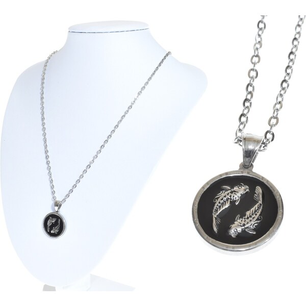 CITY STORM Oceľová retiazka s okrúhlym príveskom znamenie zverokruhu - 66888973