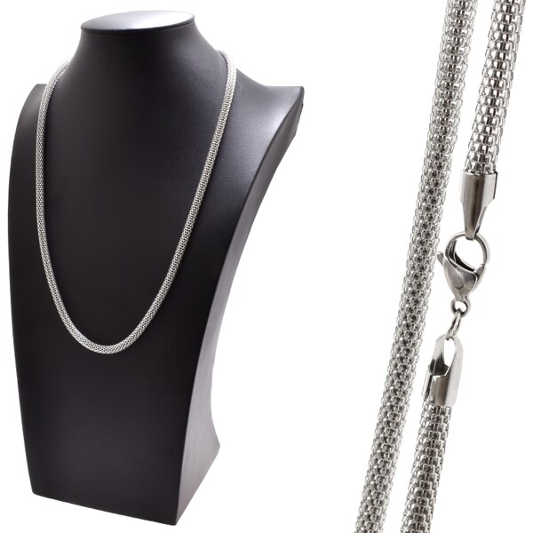 CITY STORM Retiazka striebornej farby pletený vzor z chirurgickej 66889412