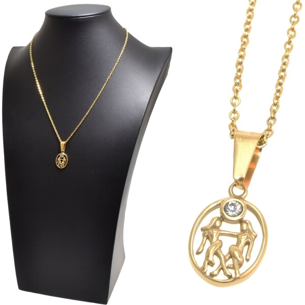 CITY STORM Dámska retiazka s príveskom znamenie zverokruhu - Blíženci 66888692