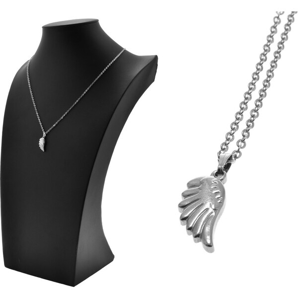 CITY STORM Dámska oceľová retiazka s príveskom anjelské krídlo 66888623