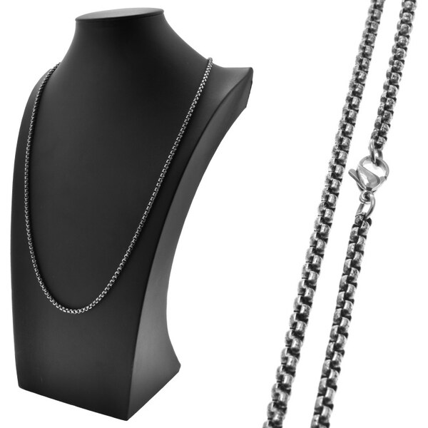 CITY STORM Retiazka z chirurgickej ocele vo vzore vintage Box 66889437