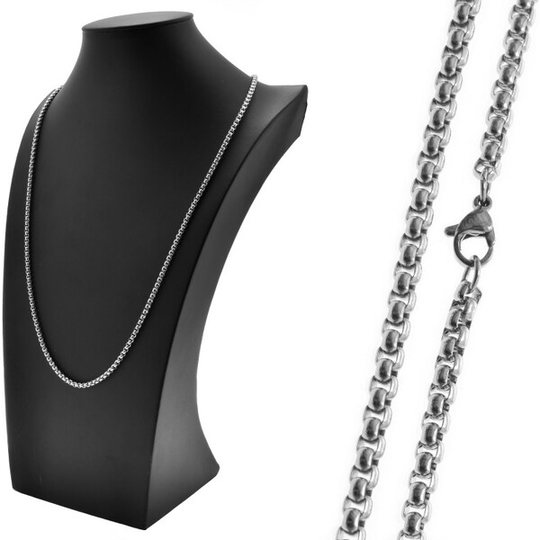 CITY STORM Oceľová unisex retiazka vzor Box VII. 66889008