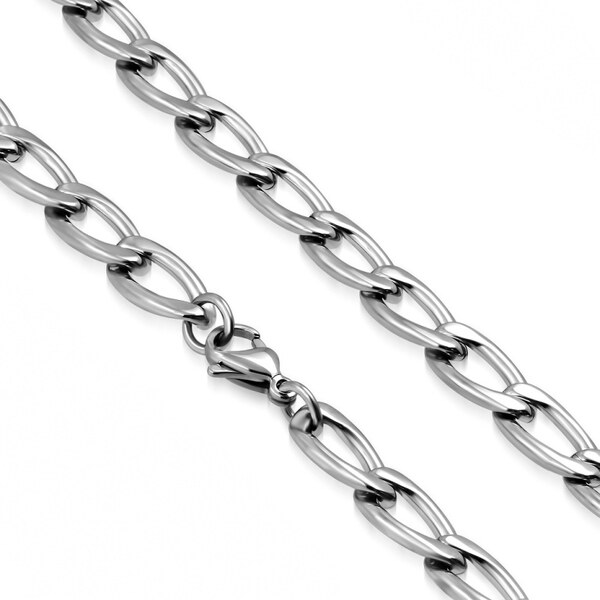 CITY STORM Pánska retiazka z chirurgickej ocele v striebornej farbe 66889053