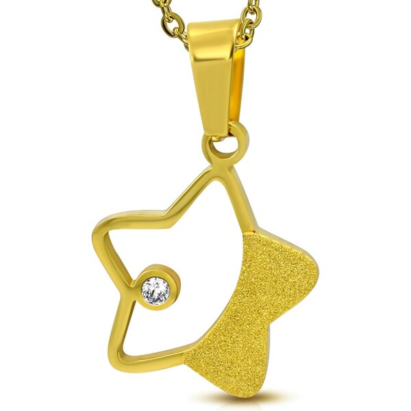 CITY STORM Dámska oceľová retiazka s príveskom hviezda Shiny Star 66888626