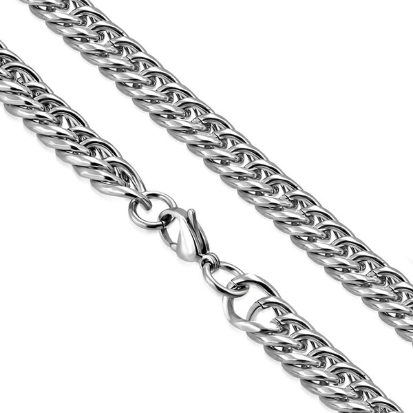 CITY STORM Pánska oceľová retiazka v striebornom prevedení Neil 66889026