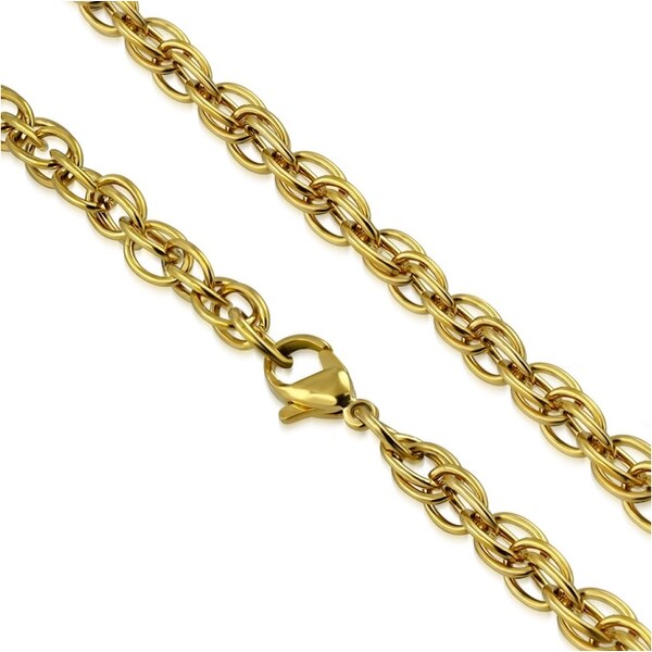 CITY STORM Dámska retiazka z chirurgickej ocele v zlatej farbe 66888706