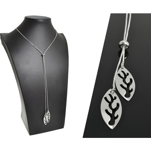 CITY STORM Dámske retiazka z chirurgickej ocele Leaf 66888712