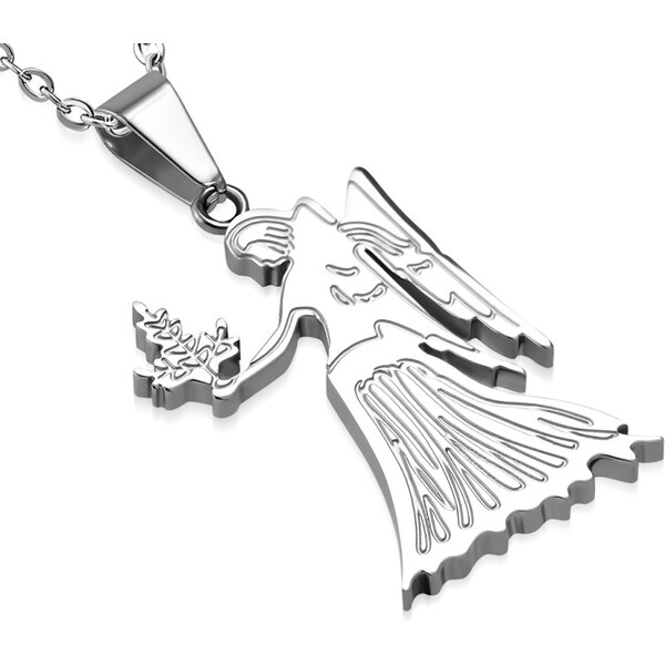 CITY STORM Retiazka s príveskom znamenie zverokruhu Panna z ocele 66889400