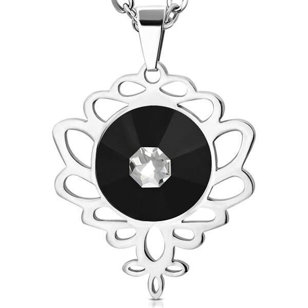 CITY STORM Dámsky prívesok kvet vo vintage štýle z ocele 66888817