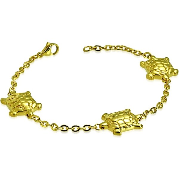 CITY STORM Dámsky náramok s korytnačkami z ocele Lucille 66888745