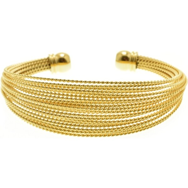 CITY STORM Dámsky obručový náramok v zlatej farbe Daria II. 66888801