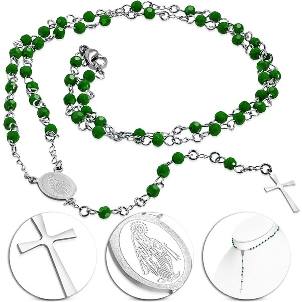 CITY STORM Ruženec z chirurgickej ocele v striebornej farbe so 66889445