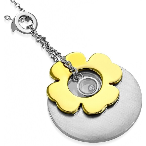 CITY STORM Dámska retiazka s trojitým príveskom z ocele Susan 66888693