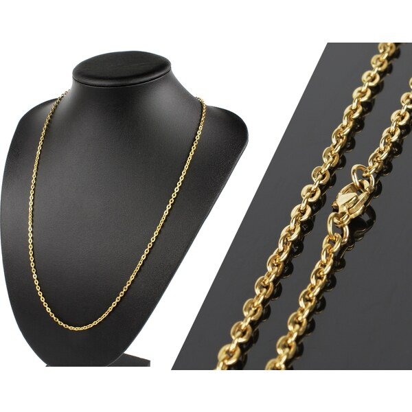 CITY STORM Retiazka z chirurgickej ocele zlatá - Madison 47420031