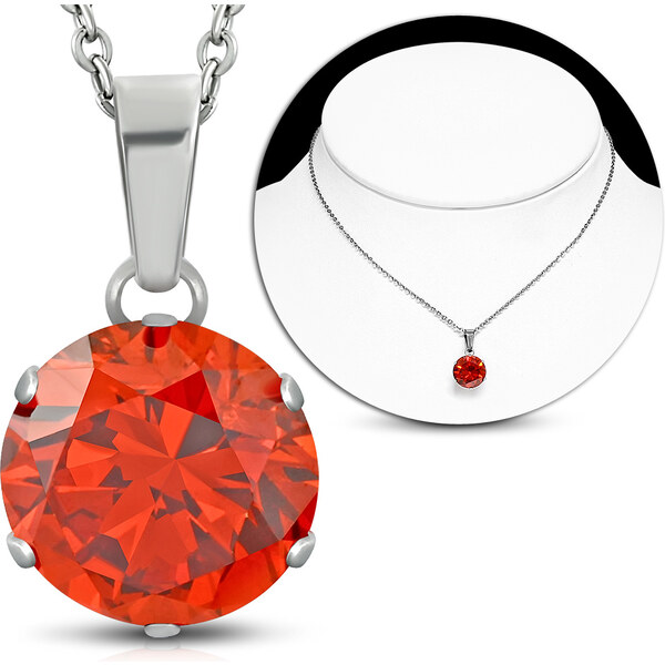 CITY STORM Retiazka s oranžovým príveskom 66889177