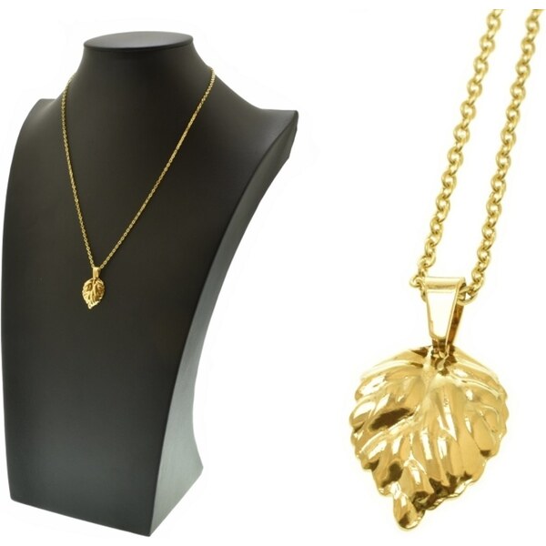 CITY STORM Dámska retiazka s príveskom z ocele v zlatej farbe Golden 66888689