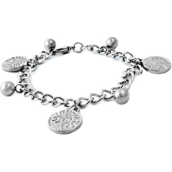 BM Jewellery Dámsky náramok strom života z chirurgickej ocele 31318808