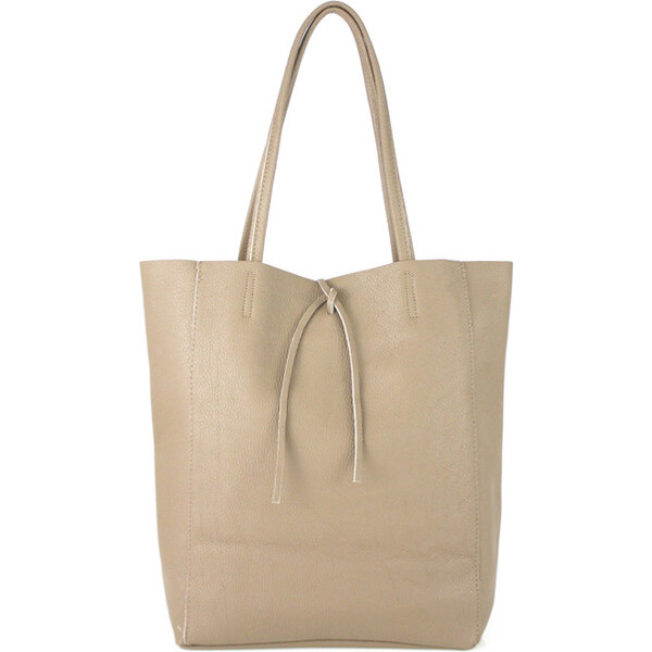 Glara Kožená kabelka shopper 43541068