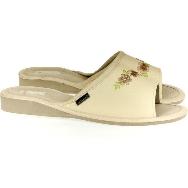 JOHN-C Dámske béžové papuče RITTA 21567051