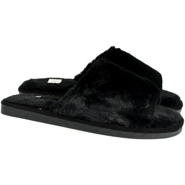 YES SMILE Dámske čierne šľapky EMMY 21567079