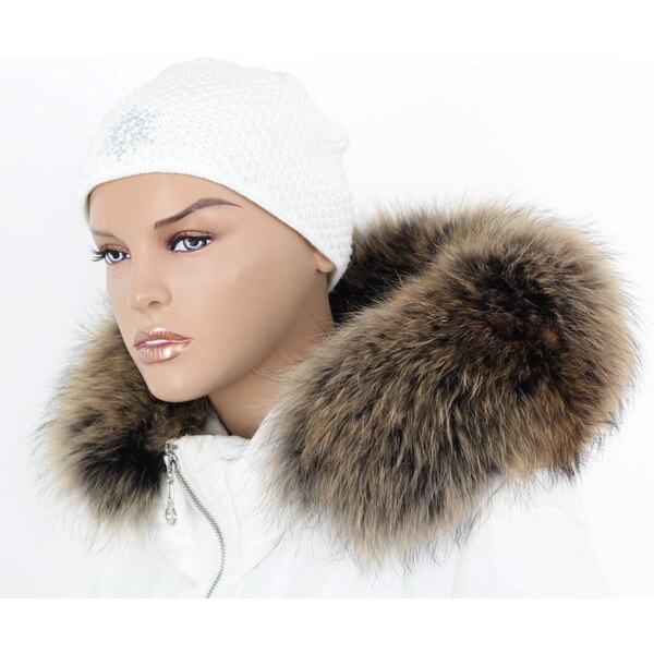 Sikora Kožušinový lem na kapucňu - golier medvedíkovec M 35/24 (70 cm) 21572988