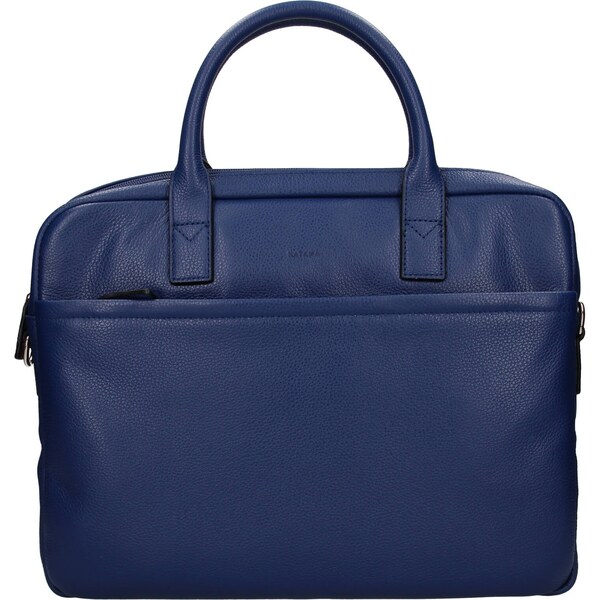 Kožená taška na notebook Katana Talin - svetlo modrá 21639505