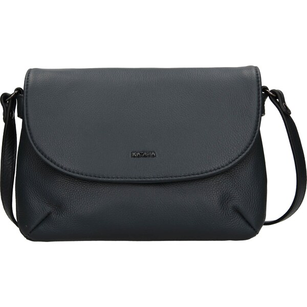 Kožená dámska crosbody kabelka Katana Felipa - tmavo modrá 21642051