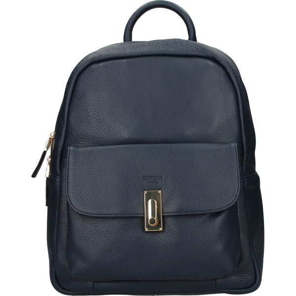 Elegantný dámsky kožený batoh Katana Ninna - modrá 21642061