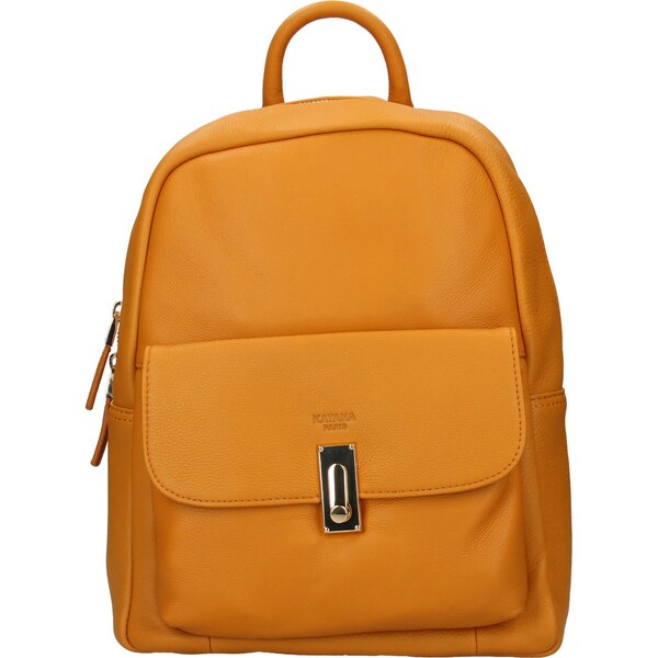 Elegantný dámsky kožený batoh Katana Ninna - žltá 21642058
