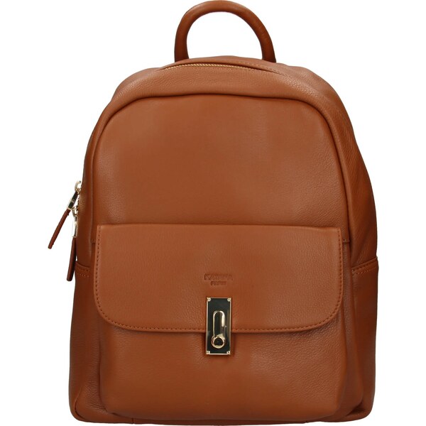 Elegantný dámsky kožený batoh Katana Ninna - hnedá 21642059