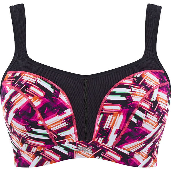 PANACHE - Sport neon lights športová podprsenka s výstužou a kosticami 27768999
