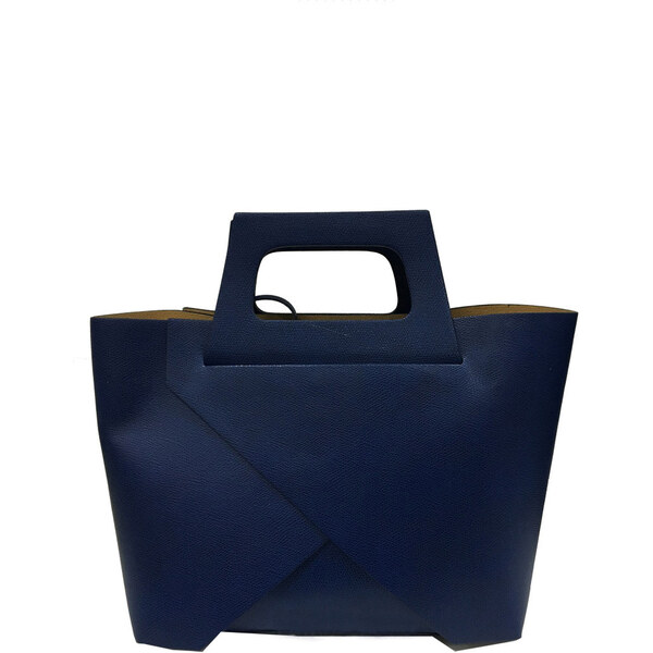 Glara Kožená kabelka do ruky 36988349