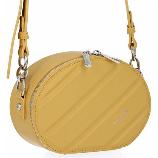 Dámska kabelka listonoška David Jones žltá 6272-1 27613599