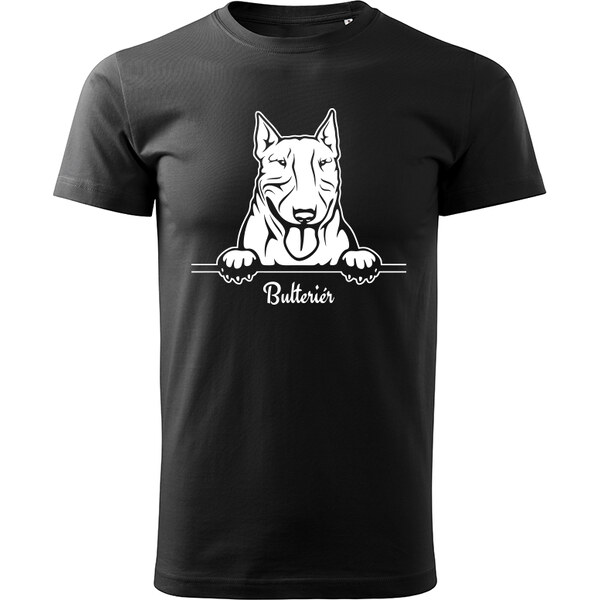 T-ričko Bulteriér, pánske tričko s vlastným textom 21854161