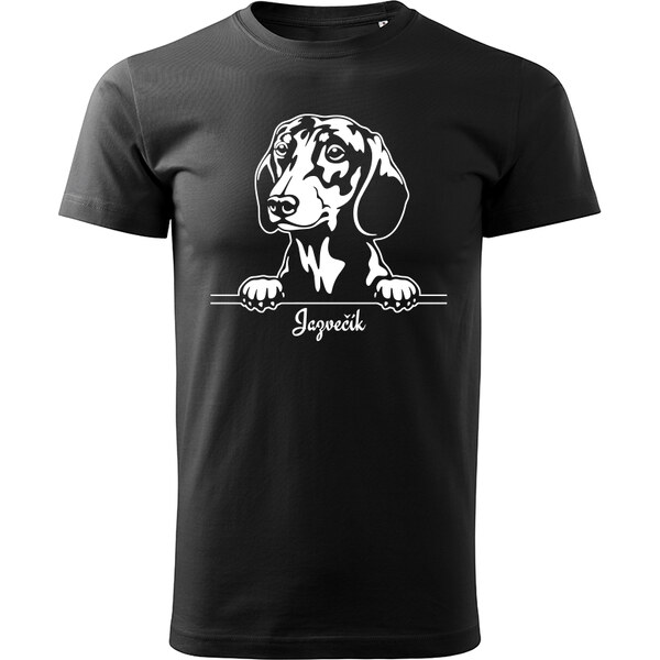 T-ričko Jazvečík, pánske tričko s vlastným textom 21858665