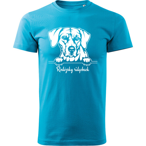 T-ričko Rodézsky ridgeback, pánske tričko s vlastným textom 21858679