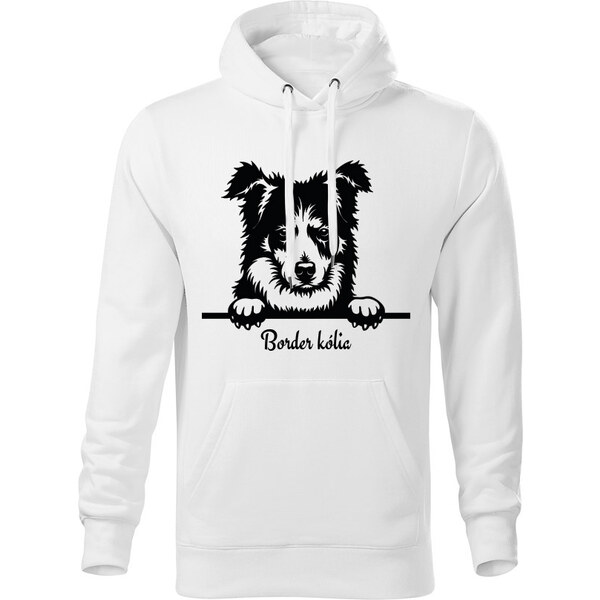 T-ričko Border kólia, pánska mikina s vlastným textom 21866622