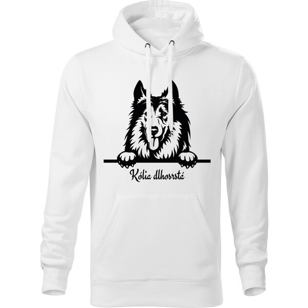 T-ričko Kólia dlhosrstá, pánska mikina s vlastným textom 21866637