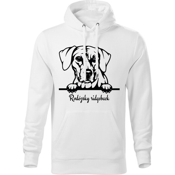 T-ričko Rodézsky ridgeback, pánska mikina s vlastným textom 21866649