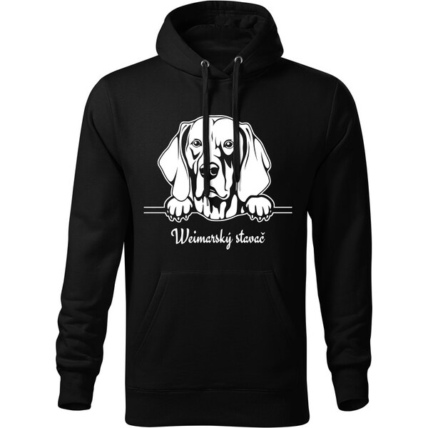 T-ričko Weimarský stavač, pánska mikina s vlastným textom 21866655