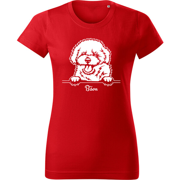 T-ričko Bišon, dámske tričko s vlastným textom 21879675