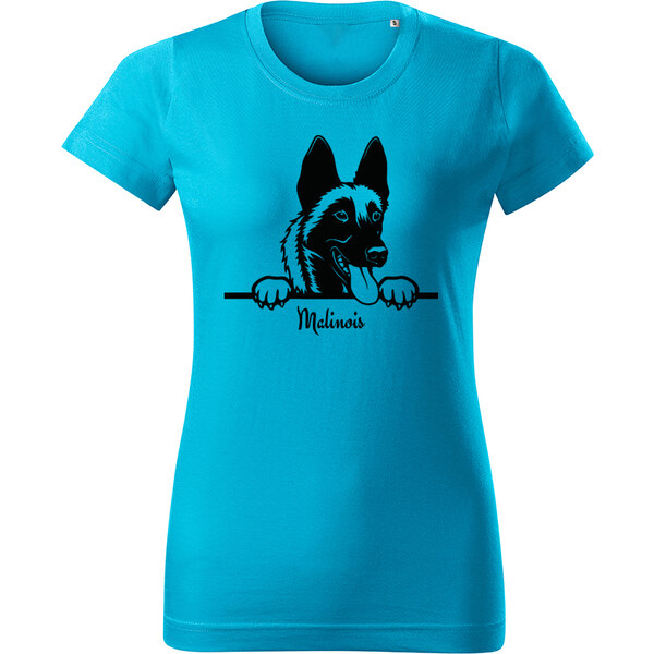 T-ričko Malinois, dámske tričko s vlastným textom 21881095