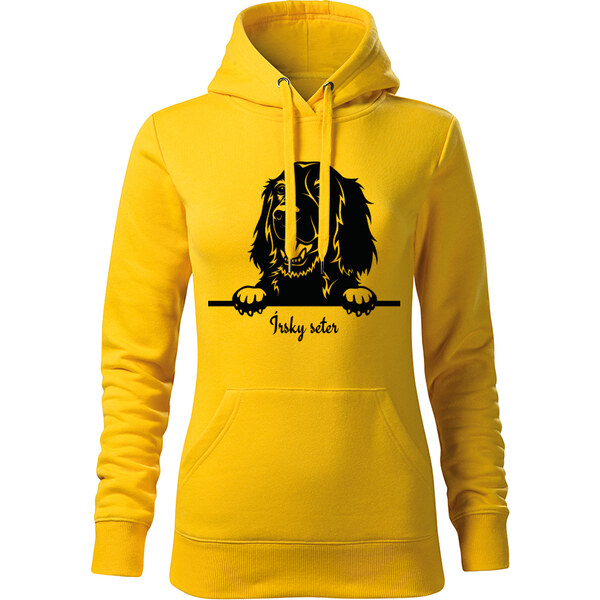 T-ričko Írsky seter, dámska mikina s vlastným textom 21917394