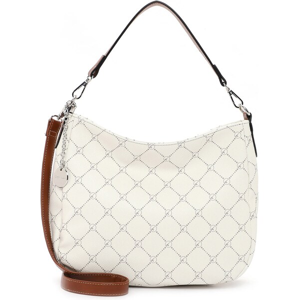 Tamaris Kabelka na rameno Anastasia svetlobéžová / dymovo šedá / biela 66807527