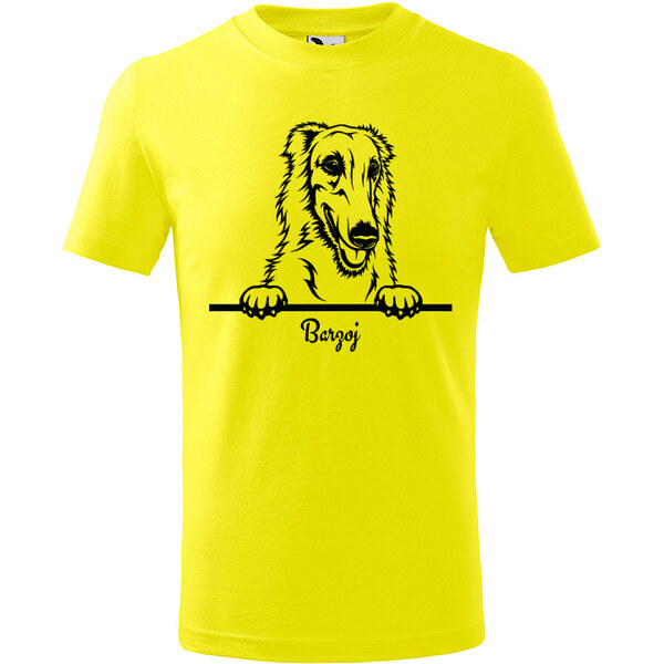 T-ričko Barzoj, detské tričko s vlastným textom 21918233