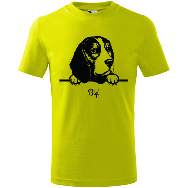 T-ričko Bígl, detské tričko s vlastným textom 21918236