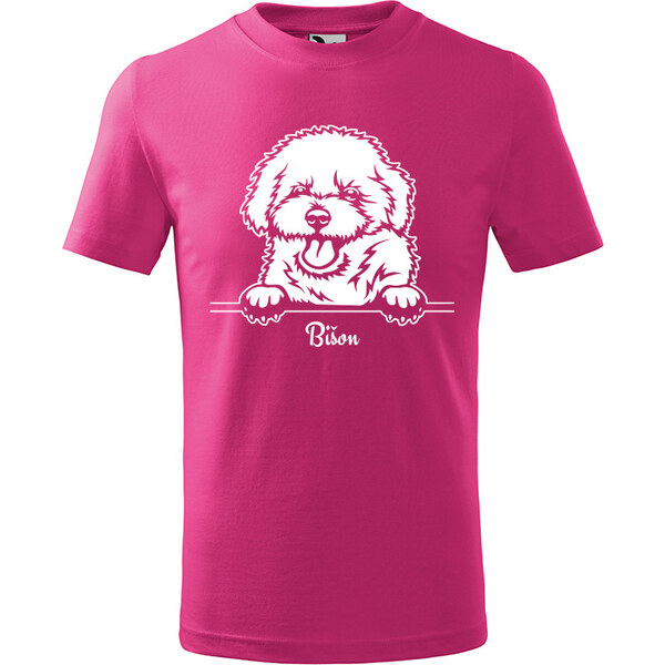 T-ričko Bišon, detské tričko s vlastným textom 21918237