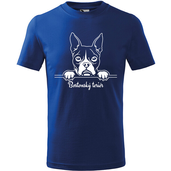 T-ričko Bostonský teriér, detské tričko s vlastným textom 21918239
